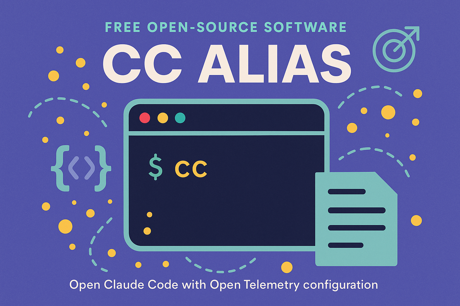 CC Alias - Open Claude Code with Open Telemetry configuration